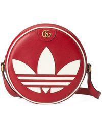 Gucci Adidas X Ophidia Shoulder Bag - Red