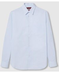 Gucci - Striped Cotton Poplin Shirt - Lyst