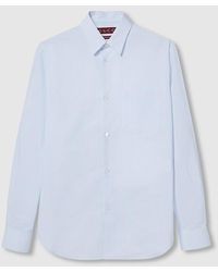 Gucci - Striped Cotton Poplin Shirt - Lyst