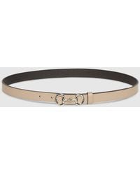 Gucci - Thin Belt With Horsebit Buckle, Size 100 - Lyst