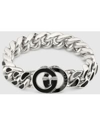 Gucci - Bracciale A Catena Interlocking, Taglia - Lyst