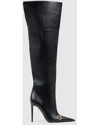 Gucci - Donna Slip-On Boot, Leather - Lyst