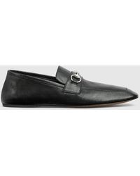 Gucci Kingsnake Leather Loafers in Black for Men | Lyst display picture 1