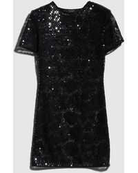 Gucci - Embroidered Tulle Dress With Sequins, Size 50 It, Ready-To-Wear - Lyst