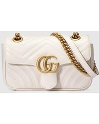 Gucci - GG Marmont Mini-Tasche Aus Matelassé-Leder - Lyst