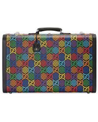 Gucci Large GG Psychedelic Suitcase - Black