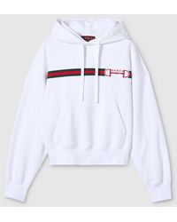 Gucci - Hoodie With Horsebit - Lyst