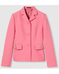 Gucci - Crêpe Wool Silk Jacket With Tiger, Ready-To-Wear - Lyst