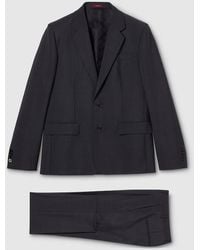 Gucci - Wool Mohair Suit - Lyst