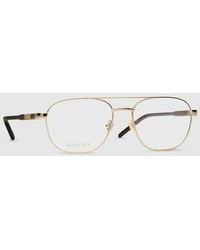 Gucci - Montura Óptica Rectangular - Lyst