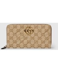 Gucci - Gg Marmont Zip Around Wallet - Lyst