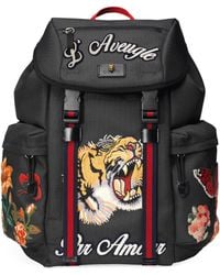 Gucci Techpack With Embroidery - Black