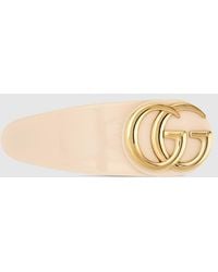 Gucci - Hair Clip With Double G, Resin - Lyst