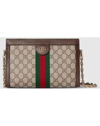 Gucci - Ophidia Medium Shoulder Bag, Gg Canvas - Lyst