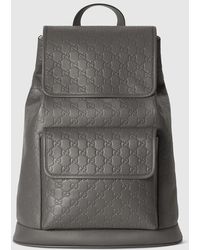 Gucci - Gg Emblem Medium Backpack - Lyst