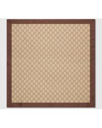 Gucci - Printed Silk Twill Carré - Lyst
