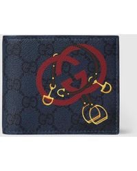 Gucci - Gg Bi-Fold Wallet With Print - Lyst