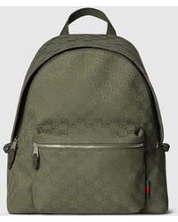 Gucci - Sac À Dos En Toile Gg Moyen Format - Lyst