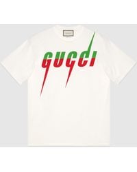 sector werkwoord Susteen Gucci T-shirts for Men | Online Sale up to 13% off | Lyst