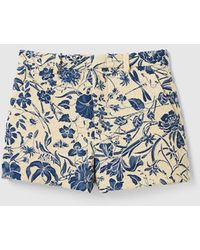 Gucci - Short En Jacquard De Coton Bouclé Flora, Taille - Lyst