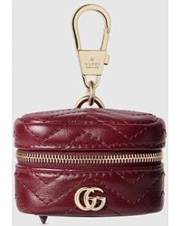 Gucci - Gg Marmont Holder For Airpods - Lyst