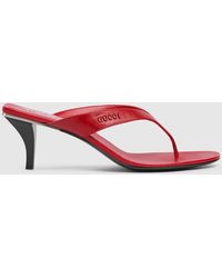 Gucci - Vittoria Thong - Lyst
