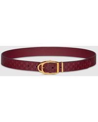 Gucci - Ceinture Avec Boucle Étrier, Taille 100 - Lyst