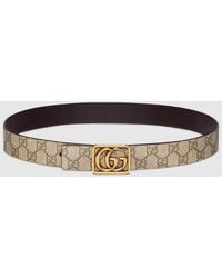 Gucci - Reversible Gg Marmont Belt, Size 100 - Lyst