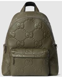 Gucci - Zaino Jumbo Gg Misura Media - Lyst