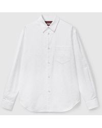 Gucci - Gg Oxford Cotton Shirt, Size 14 - Lyst
