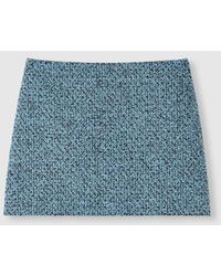 Gucci - Wool Cotton Bouclé Mini Skirt, Ready-To-Wear - Lyst