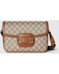 Gucci - Mittelgroße Horsebit 1955 Soft Schultertasche - Lyst