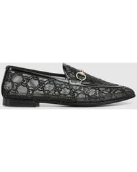 Gucci - Gg Crystal Jordaan Loafer, Size 35 It - Lyst