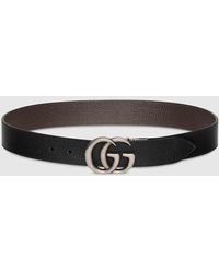 Gucci - Gg Marmont Reversible Belt, Size 100 - Lyst