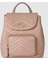 Gucci - Gg Marmont Small Backpack - Lyst