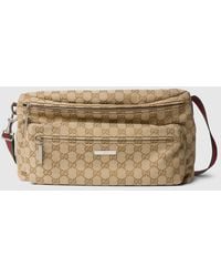 Gucci - Tag Medium Crossbody Bag, Gg Canvas - Lyst