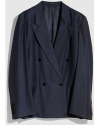 Gucci - Light Wool Double-Breasted Jacket, Size 48 It, Ready-To-Wear - Lyst