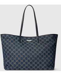 Gucci - Tribeca Large Tote Bag, Fabric - Lyst