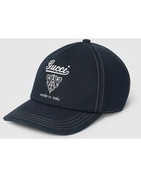 Gucci - Casquette En Toile De Coton Imprimée, Taille - Lyst