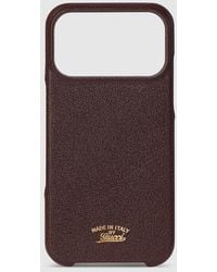 Gucci - Case For Iphone 17 Pro Max, Leather - Lyst