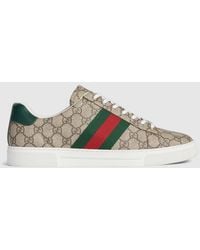 Gucci - Ace Herrensneaker Mit Web, Grösse - Lyst