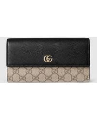 Gucci - Bi-Colour Gg Marmont Continental Wallet - Lyst