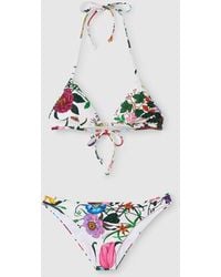 Gucci - Printed Sparkling Jersey Bikini - Lyst