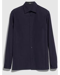 Gucci - Piece Dyed Cotton Poplin Shirt - Lyst