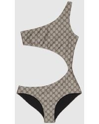 Gucci - Gg Stretch Jersey Swimsuit, Ready-To-Wear - Lyst