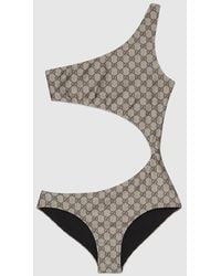 Gucci - Gg Stretch Jersey Swimsuit, Ready-To-Wear - Lyst