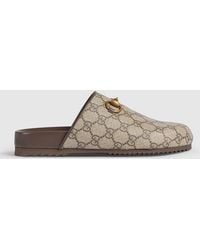 Gucci - Sabot Donna Gg Supreme Con Morsetto, Taglia - Lyst