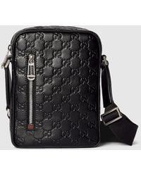 Gucci - Gg Emblem Crossbody Bag Small - Lyst