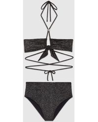 Gucci - Sparkling Jersey Bikini Set - Lyst