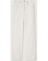 Gucci - Gg Cotton Denim Jacquard Pants - Lyst